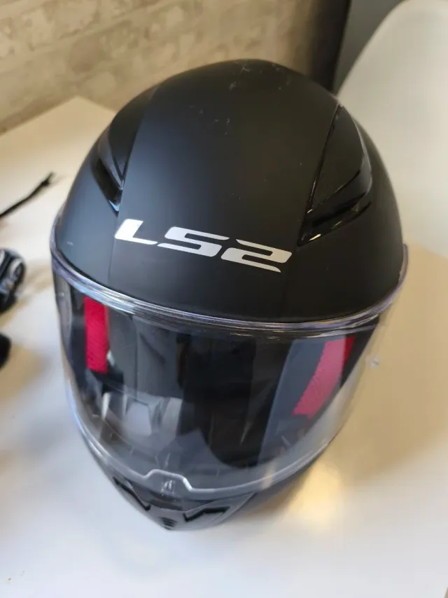 Casco Moto LS2 Talla XS Negro Mate