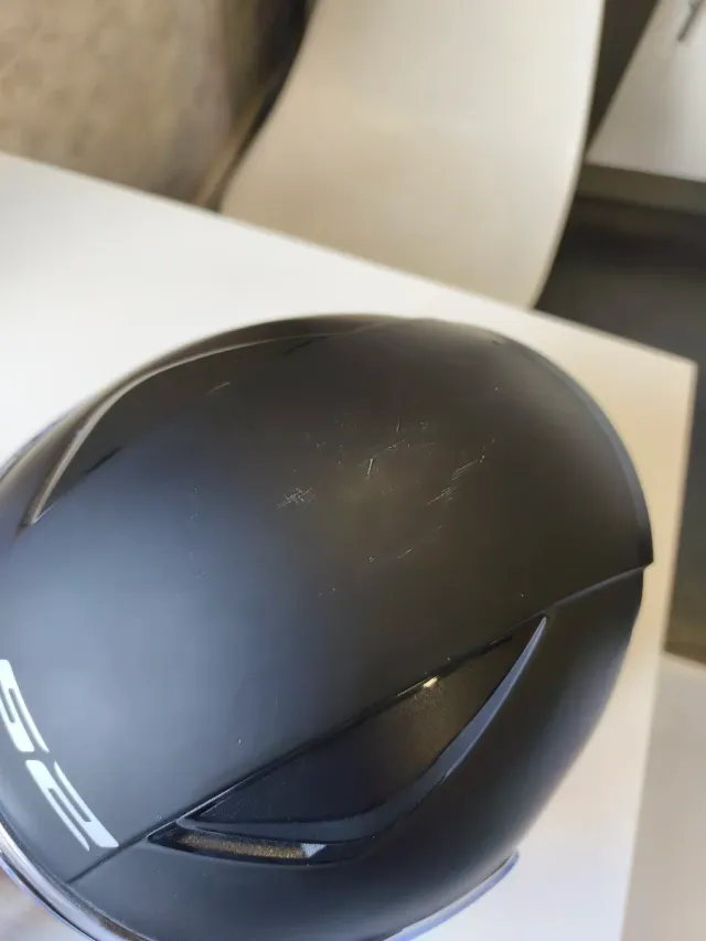 Casco Moto LS2 Talla XS Negro Mate