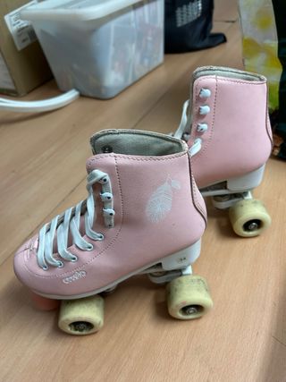 Patines rosas talla 34