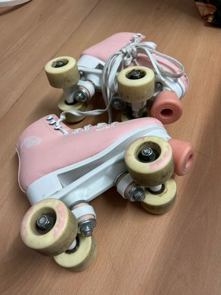 Patines rosas talla 34