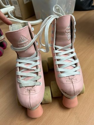 Patines rosas talla 34