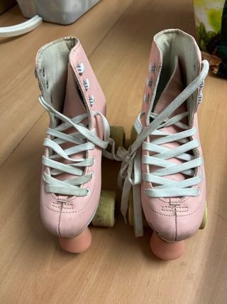 Patines rosas talla 34