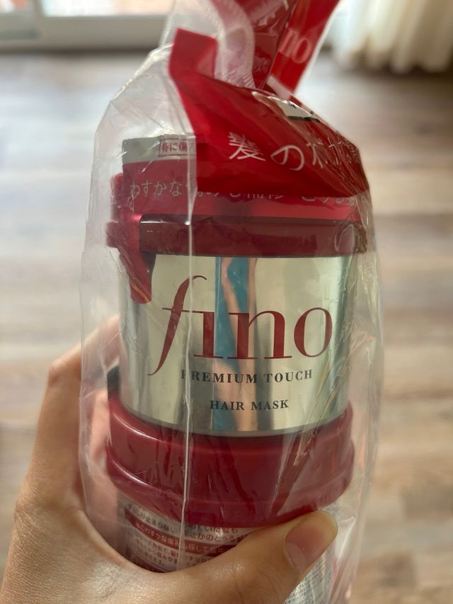 Fino Hair Mask Premium Touch Rojo/Plata