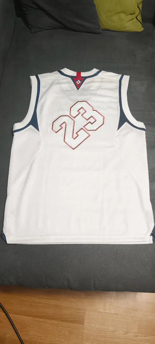 Maglietta da Basket Jordan Bianca