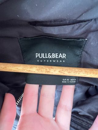 Cazadora Puffy Negra