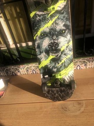 Skate Wolf Diseño