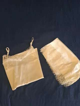 Completo set lingerie pizzo