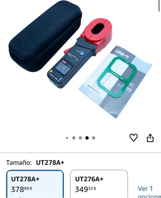 UNI-T UT278A+ Probador de Tierra