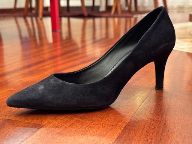 Scarpe tacco eleganti nere misura 38