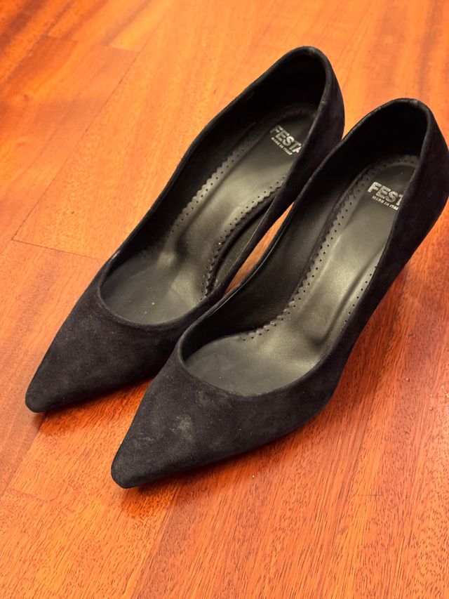 Scarpe tacco eleganti nere misura 38