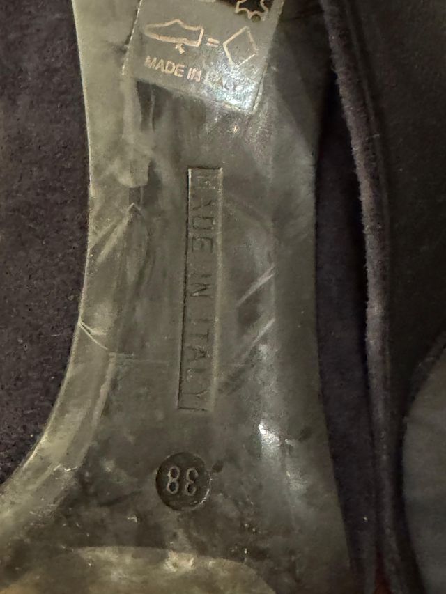 Scarpe tacco eleganti nere misura 38