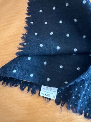 Fular Emidio Tucci Negro/Blanco sin estrenar