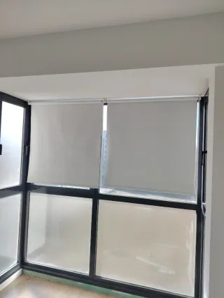 Tende a rullo bianche