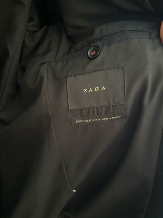 Americana Zara Man Negra