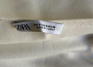 Top blanco cuello halter