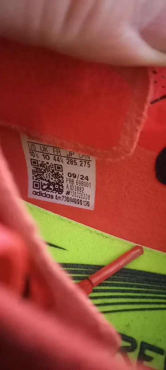 Zapatillas Adidas Predator Fútbol Rojas