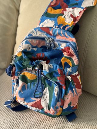 Mochila Kipling Multicolor Estampada