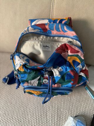 Mochila Kipling Multicolor Estampada