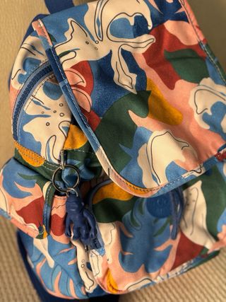 Mochila Kipling Multicolor Estampada