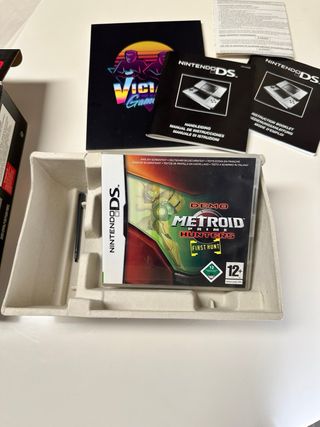 Nintendo DS Caja + Metroid Prime Demo