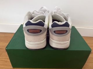 Zapatillas Lacoste Hombre Azul y Blanco