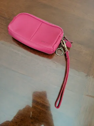 Pochette Vera Pelle Rosa