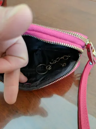 Pochette Vera Pelle Rosa