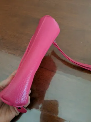 Pochette Vera Pelle Rosa