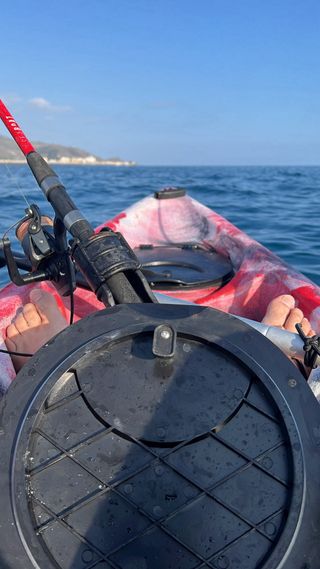 Kayak Barracuda Pro con remo y asiento