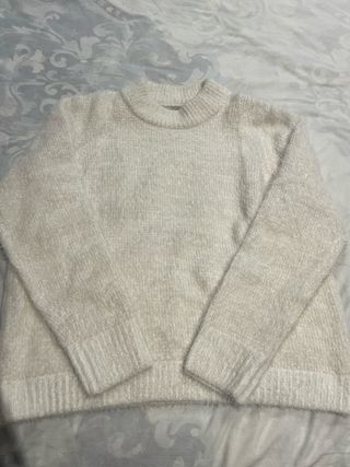 Jersey mujer talla M beige