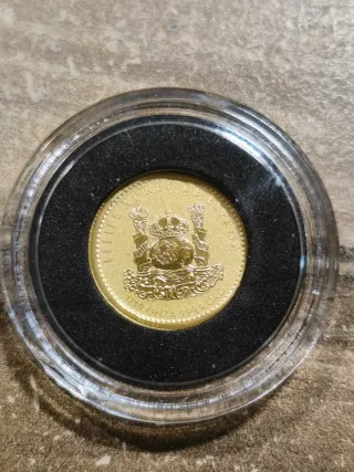 Moneda 15 céntimos oro 24k Lince Ibérico 2022