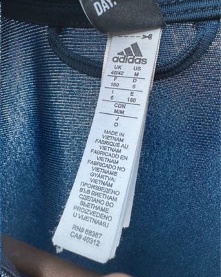 Chaqueta Adidas azul