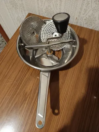 Lote Cafetera Italiana Aluminio y Pasapuré