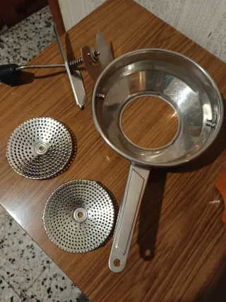 Lote Cafetera Italiana Aluminio y Pasapuré