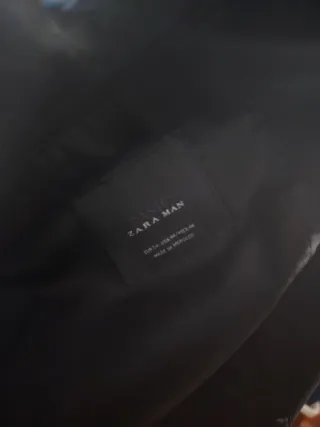 Chaqueta de traje negra