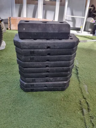 Pesas para multifuncional y barra