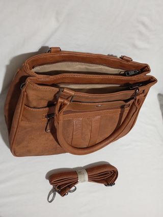 Bolso Cartera Mujer Marrón