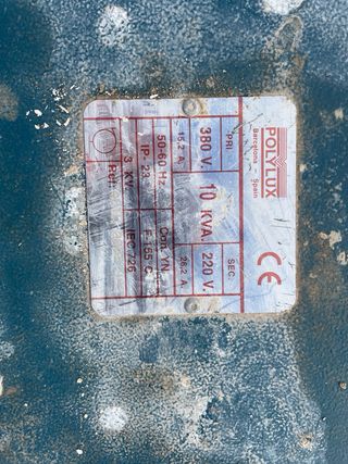 Transformador 380V a 220V