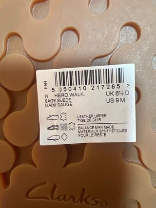 Zapatos Clarks Cuero Talla 40 Casual