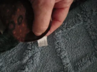 Set Sciarpa e Cappello Marrone e Blu Petrolio