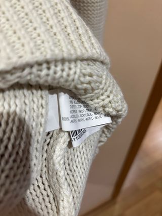 Jersey Stradivarius Beige Talla L