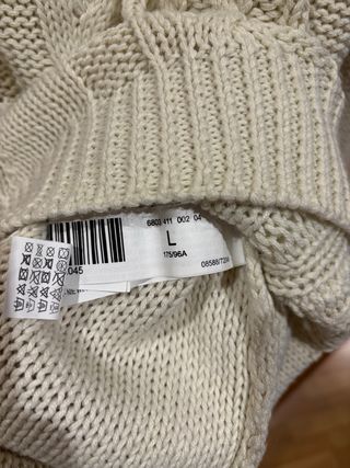 Jersey Stradivarius Beige Talla L