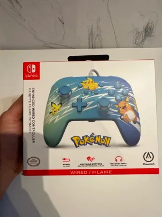 Mando Pokémon Pikachu Switch PowerA