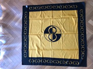 Pañuelo Gucci poliéster amarillo y negro