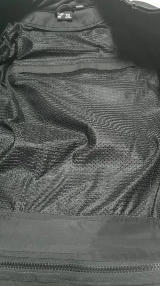 Chaqueta de cuero para moto