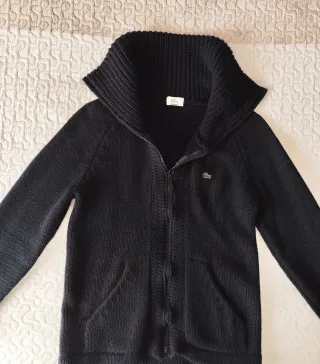 Chaqueta Lacoste cuello alto cremallera mujer