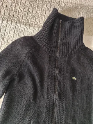 Chaqueta Lacoste cuello alto cremallera mujer
