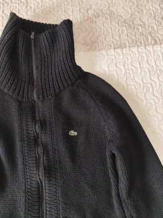 Chaqueta Lacoste cuello alto cremallera mujer