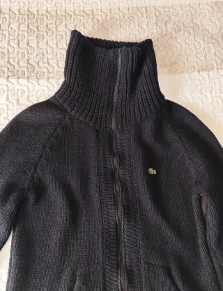 Chaqueta Lacoste cuello alto cremallera mujer