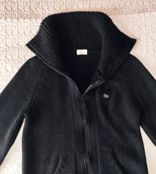 Chaqueta Lacoste cuello alto cremallera mujer